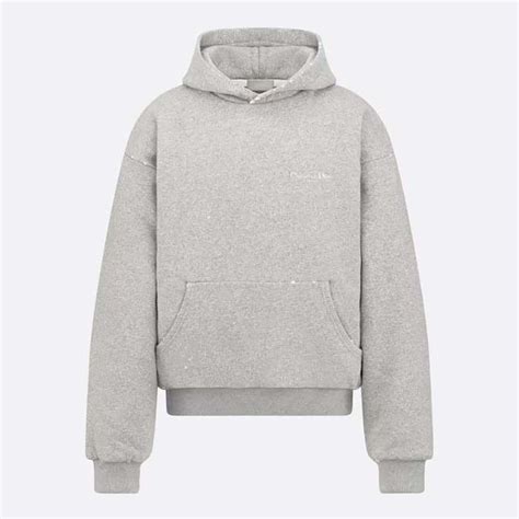 christian dior fleece|dior hooded sweater.